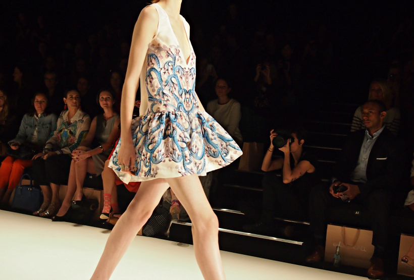 Alice mccall blue floral 