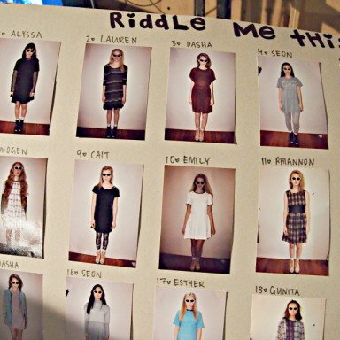NZFW 2012: Riddle Me This AW ’13