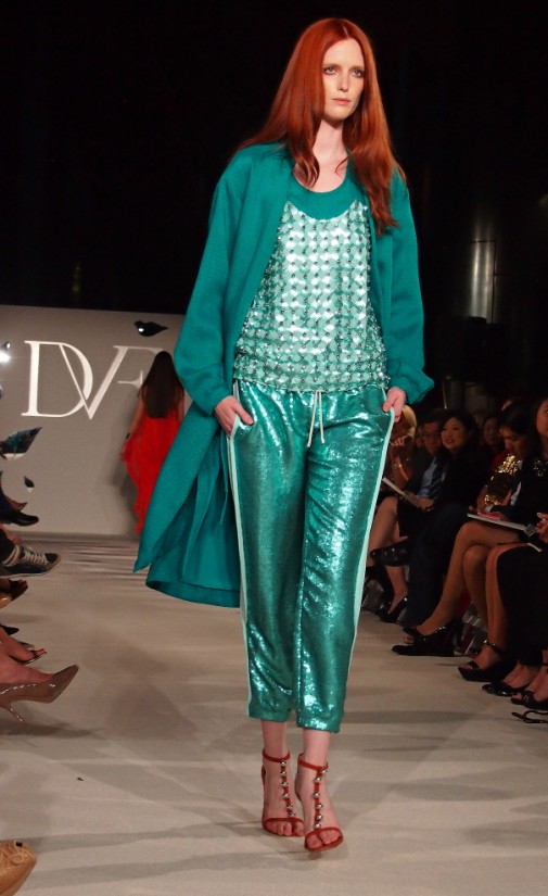DVF PALAZZO SPRING 2013 COLLECTION