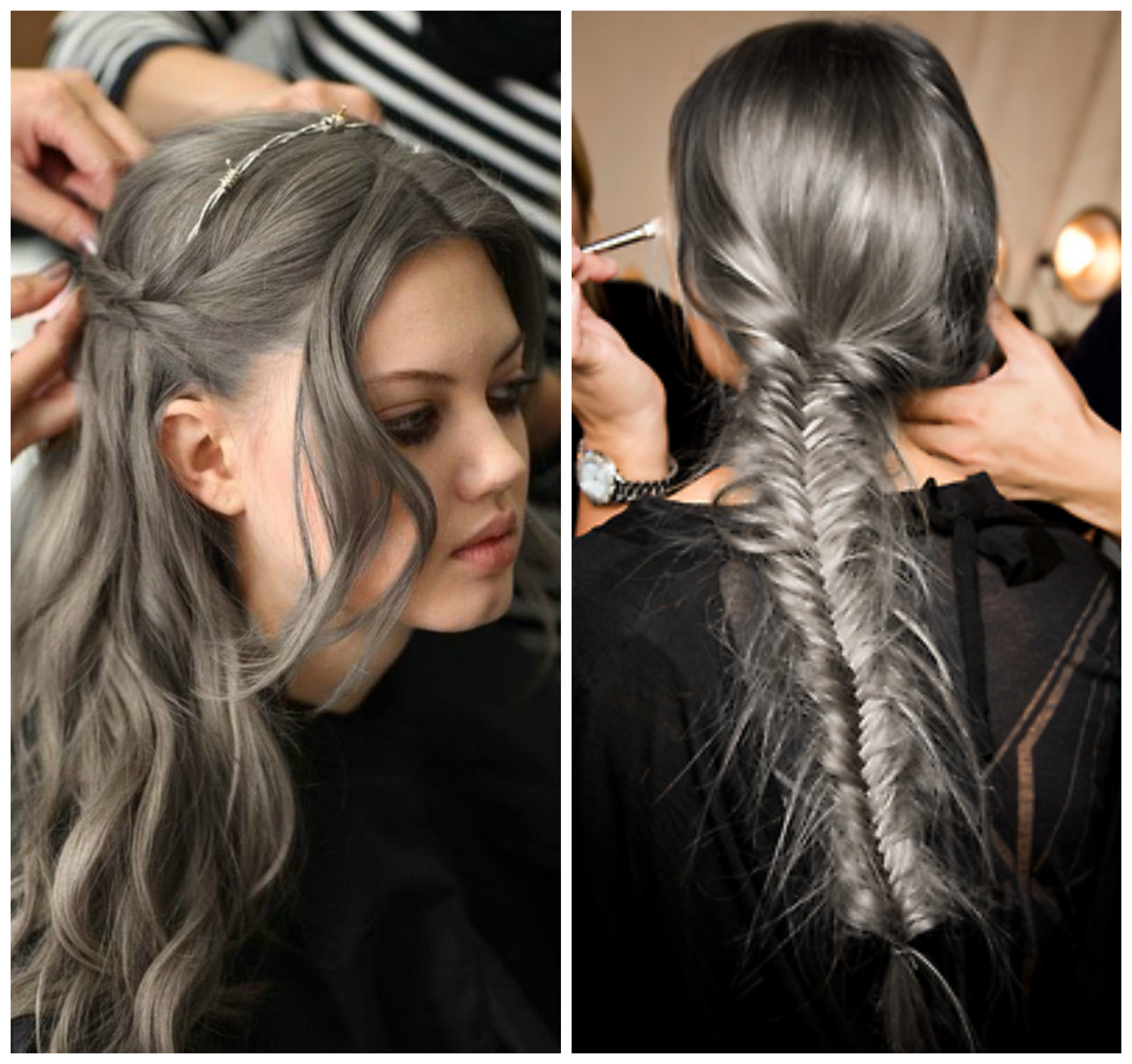 50 shades of pastel grey hair - Emi UnicornEmi Unicorn