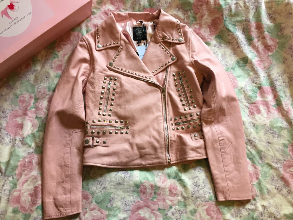 wheels and dollbaby pink leather jacket win - emiunicorn.com