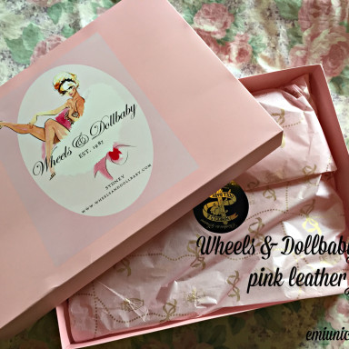 Wheels & Dollbaby pink leather jacket giveaway