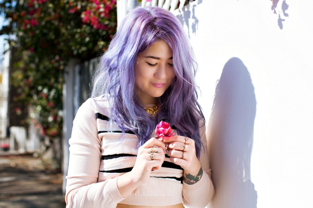 emi unicorn blogger pastel hair