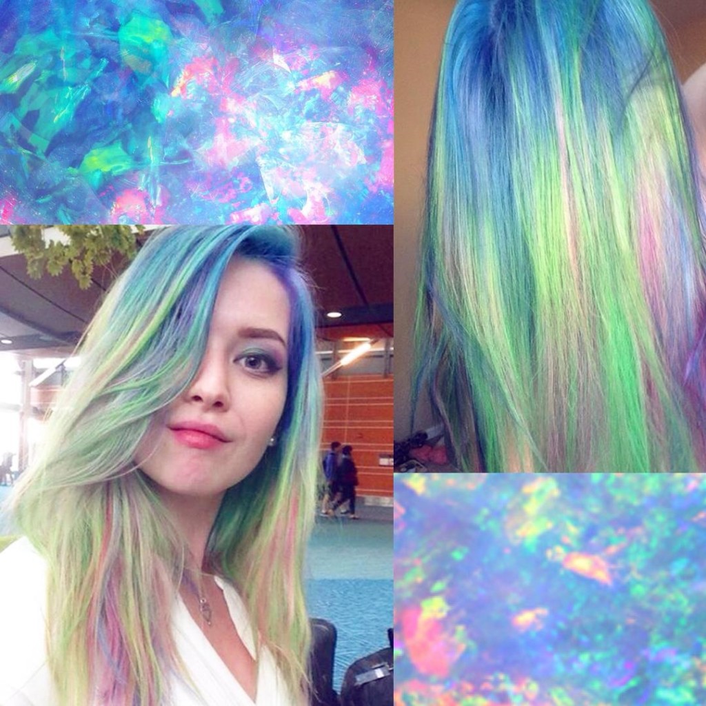 emiunicorn.com opal hair trend