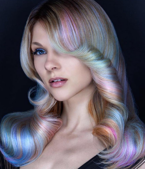Want subtle unicorn hair? Opal Hair is the trend for you!