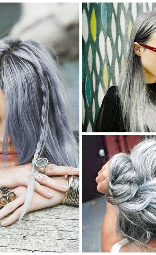 50 shades of pastel grey hair