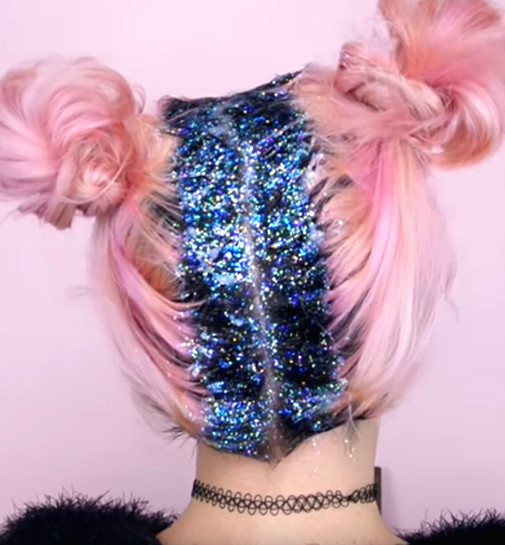 Glitter roots are the new answer to regrowth